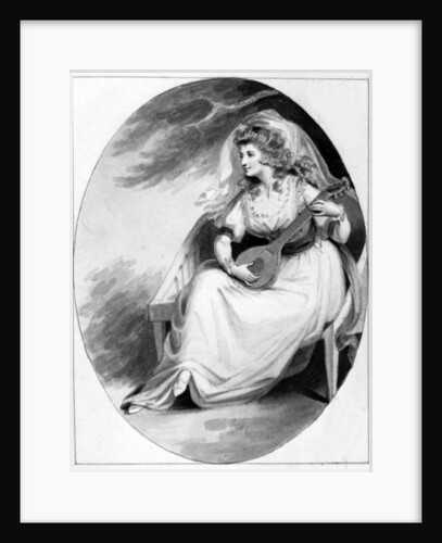 Elizabeth Farren in the role of Olivia, c.1785 by Edward Francis Burney