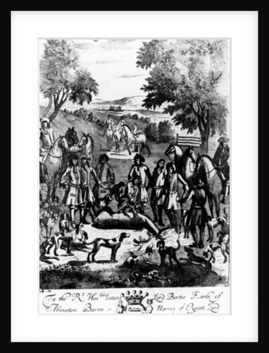 Taking Say of ye Stagg by English School