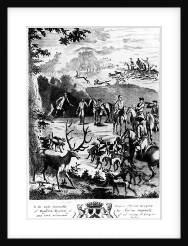 The Stagg at Bay by English School