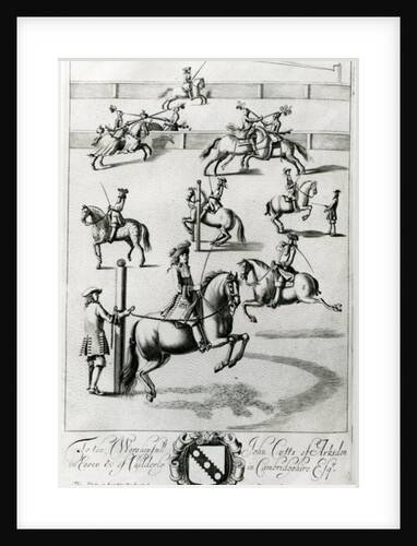 The Manag'd Horse by English School