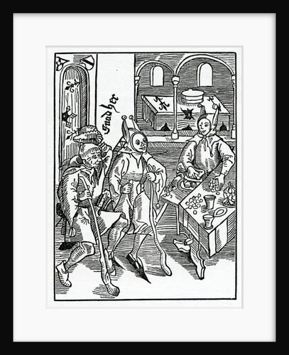 Of Auaryce or Couetyse and prodygalyte by (after) German School