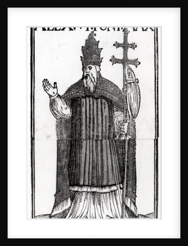Pope Alexander VI by German School