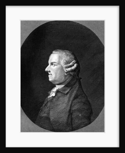 Thomas Gray, print made by R. Pollard, c.1800 by Benjamin (after) Wilson