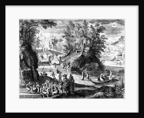 Maius Junius, print made by Aegidius Sadeler II, 1615 by Paul Brill