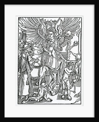 Of disordred loue and veneryous by (after) German School