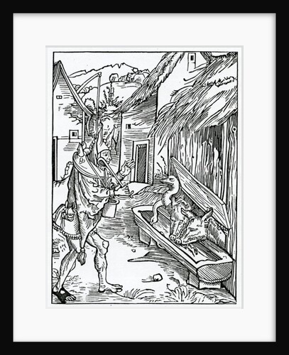 On them yt synne trustynge vpon the mercy of God by (after) German School