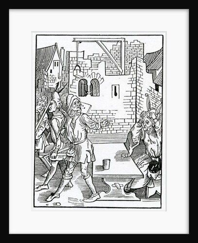 Of the folisshe begynnynge of great bildynges without sufficient prouision by (after) German School