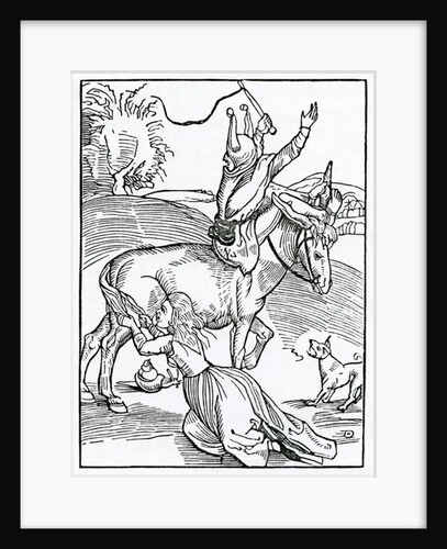 Of great wrathe, procedynge of small occasyon by (after) German School