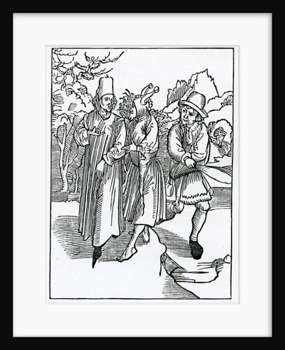 Of the vyce of unkyndnes and folys that it folowe by (after) German School