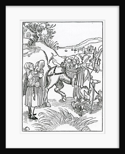 Of folysshe beggers and of theyr vanytees by (after) German School