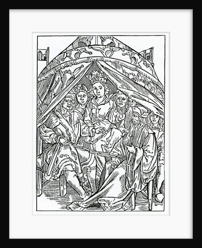 Of the great myght and power of folys by (after) German School