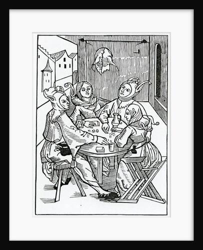 Of carde players and dysers by (after) German School