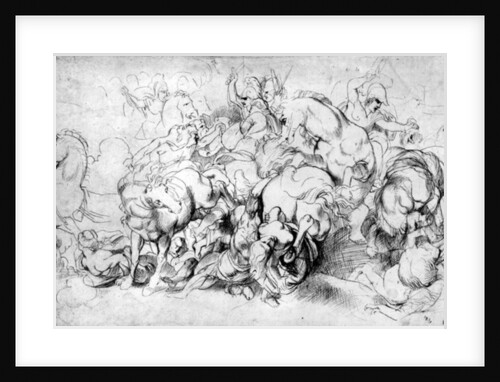The Battle between the Greeks and the Amazons, c.1602-04 by Peter Paul Rubens