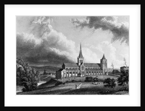 Glasgow Cathedral, engraved by Edward Finden, c.1830 by William Westall