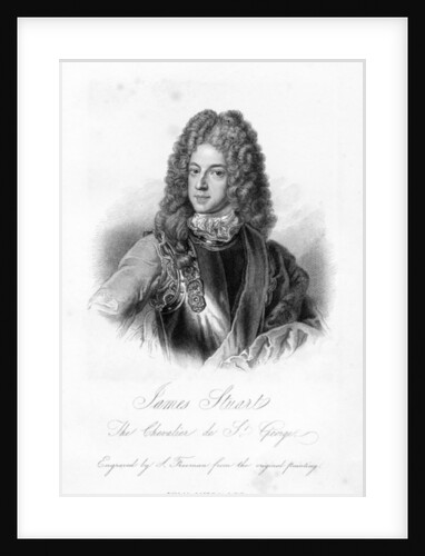 James Stuart, the Chevalier de S. George, print made by S. Freeman, c.1845 by Godfrey (after) Kneller