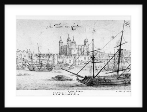 The Tower of London, c.1637-41 by Wenceslaus Hollar