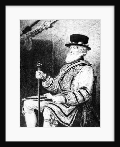 The Yeoman of the Guard by John Everett Millais