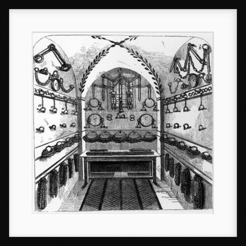 The Fetter-Room at Millbank by English School