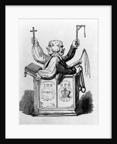 The Clerical Magistrate, 1819 by George Cruikshank