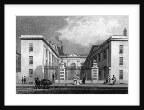 Vintners' Hall, Upper Thames Street, print made by R. Acon, c.1829-31 by Thomas Hosmer (after) Shepherd