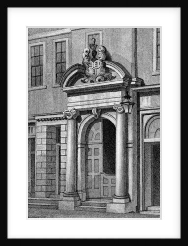 Girdlers' Hall, Basinghall Street, print made by J. Greig, c. 1829-31 by Thomas Hosmer (after) Shepherd