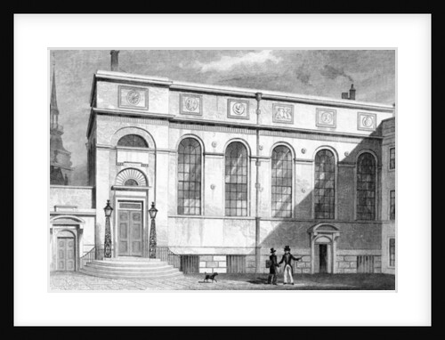 Stationers' Hall, Stationers' Hall Court by Thomas Hosmer Shepherd