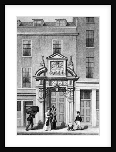 Fishmonger's Hall, Thames Street by Thomas Hosmer (after) Shepherd