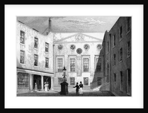 Apothecaries' Hall, Pilgrim St., Blackfriars by Thomas Hosmer Shepherd