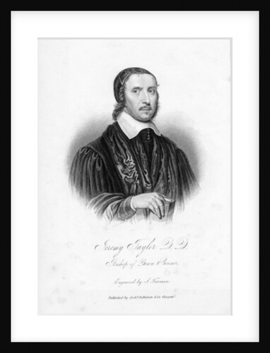 Jeremy Taylor D.D., Bishop of Down & Connor, engraved by S. Freeman by (after) English School