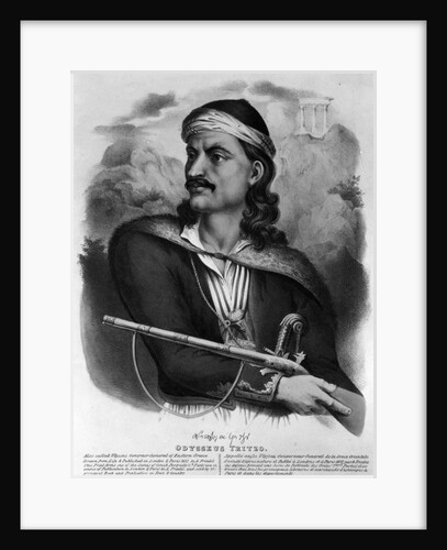 Odysseus Tritzo, 1827 by English School