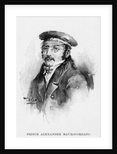 Prince Alexander Mavrocordato by English School