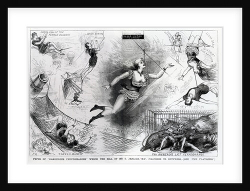Types of 'Dangerous Performances' which the bill of Mr E. Jenkins, M.P. proposes to suppress by English School