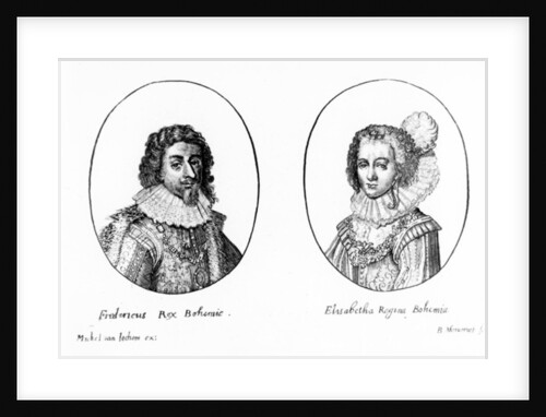 Frederick V of Bohemia and Elizabeth, Queen of Bohemia by Michel van Iochem