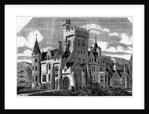 Humewood Castle, Co. Wicklow by Irish School