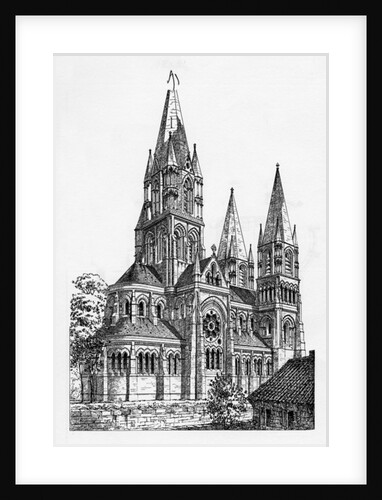 Cork Cathedral by Irish School