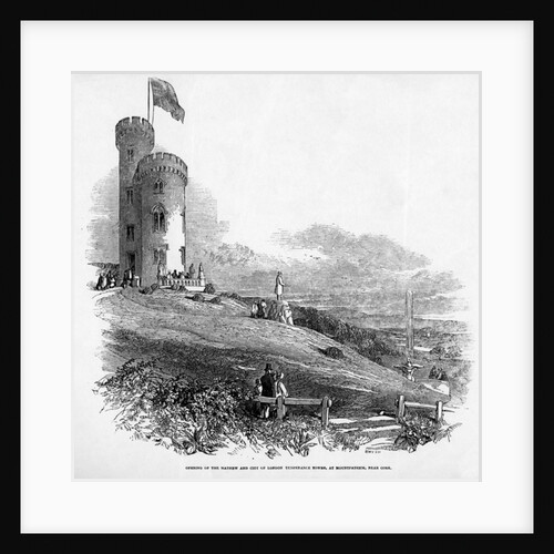 Opening of the Mathew and City of London Temperance Tower, at Mount Patrick, near Cork, 1846 by Irish School