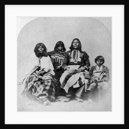 Ute Family, c.1870-75 by Charles Roscoe Savage