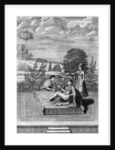 Mumtaz Mahal, the wife of Shah Jahan by Dutch School