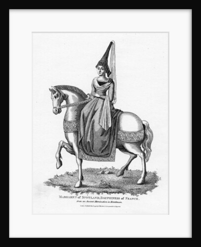 Margaret of Scotland, Dauphiness of France, 1796 by (after) French School