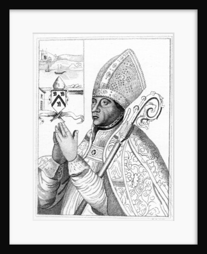 William Elphinstone, Bishop of Aberdeen, print made c.1790s by (after) Scottish School