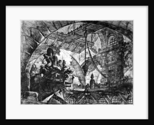 Plate from the 'Carceri d'invenzione' series, 1761 by Giovanni Battista Piranesi