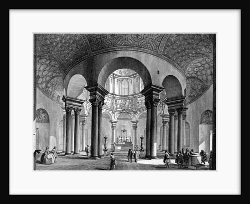 The Interior of Santa Costanza by Giovanni Battista Piranesi