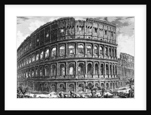 View of the Colosseum by Giovanni Battista Piranesi