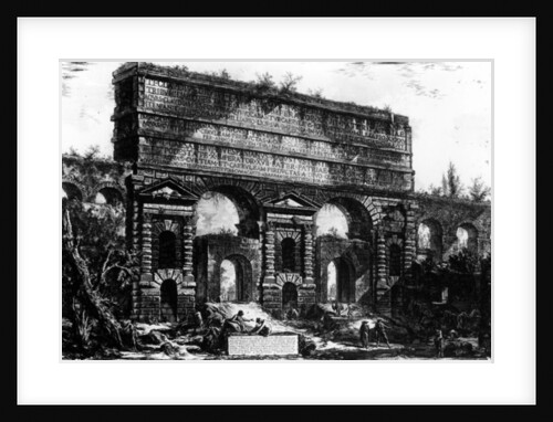 View of the Porta Maggiore by Giovanni Battista Piranesi
