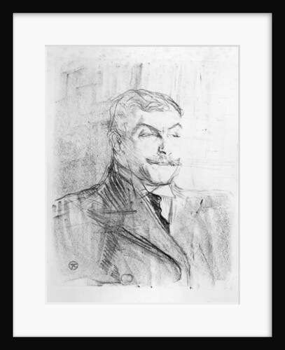 Lucien Guitry, 1898 by Henri de Toulouse-Lautrec