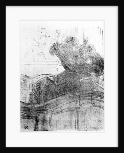 Cléo de Mérode, 1898 by Henri de Toulouse-Lautrec