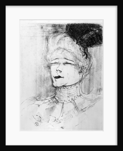Jeanne Granier, 1898 by Henri de Toulouse-Lautrec