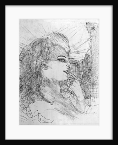 Anna Held, 1898 by Henri de Toulouse-Lautrec