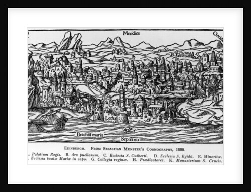 Edinburgh by German School