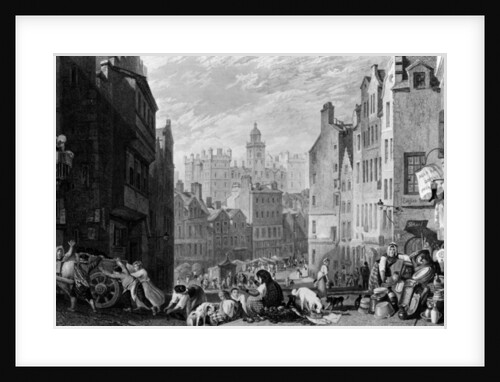 Heriot's Hospital, Edinburgh, engraved by Henry Le Keux, 1822 by Joseph Mallord William (after) Turner